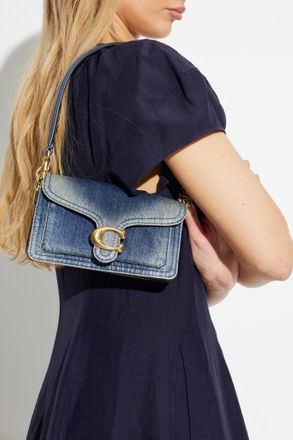 Coach Shoulder Bag Tabby 20, Womens, Navy Blue