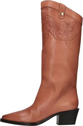 Maisons Skorpios Schoenen, Dames, Bruin, 40 EU, Leer, Sienna Cordoba Boot
