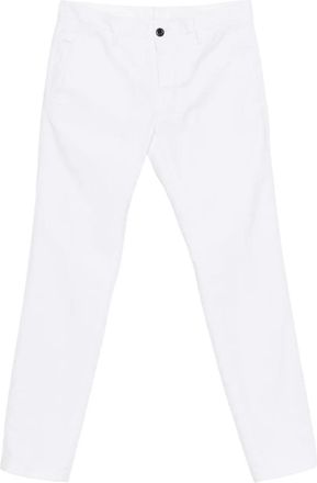 Incotex Pantaloni dritti in cotone - Bianco