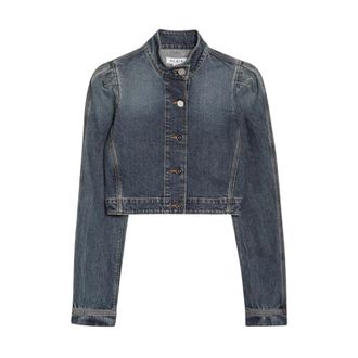 Alaia Mujer, Chaquetas, Azul, Talla: S