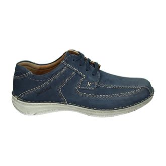 Josef Seibel Heren, Schoenen, Blauw, Maat: 45 EU Leer
