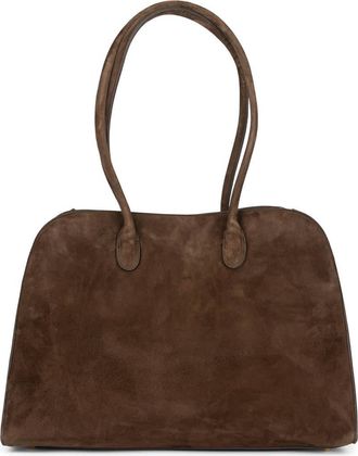 Jeffrey Campbell Cincinnati Satchel in Brown Suede at Nordstrom