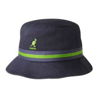 Kangol Accessoires, Heren, Blauw, S, Katoen, Stripe Lahinch