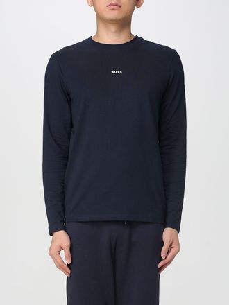 HUGO BOSS T-shirt in cotone con mini logo Boss