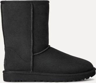 UGG Womens Classic Short Ii Boot In Black