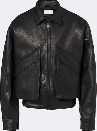 Magda Butrym Leather blouson jacket