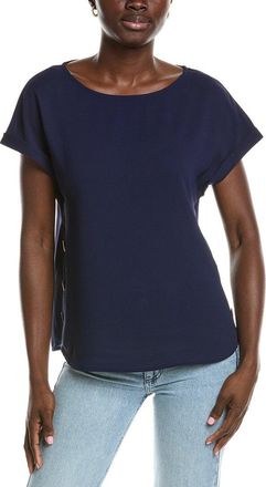 Jones New York Jasper Crepe Button Detail Blouse