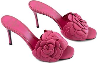 Valentino Leather Slide