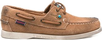 Sebago Mocassini in pelle scamosciata - Marrone