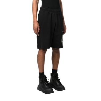 44 Label Group Casual Shorts, male, Black, 2XL, Basic Short