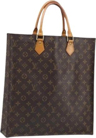 Louis Vuitton Pre-owned Sac Plat Tote Bag - Dames - Vintage Shopper - Bruin - ONE Size - Vintage