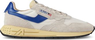 Autry Low-Top Sneakers with Suede and Mesh Uppers