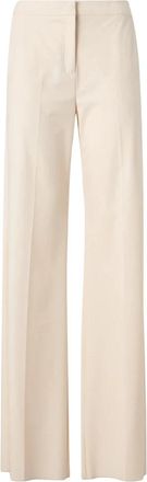 Marella Wijde Broek - Dames - Wijde Broeken - Beige - S - Broeken