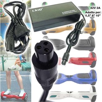 Trade Shop Trade Shop - Cargador De Bater&iacute;a Smart Balance Hoverboard Salida 42 V 2 Ahm
