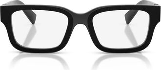 Miu Miu Vista MU02yv Optisch Montuur - unisex - Brillen - Zwart - ONE Size - Accessoires