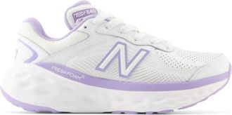 New Balance Womens Fresh Foam X 840 Shoes In White/lilac Glo