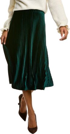 Alexia Admor Alaina Velvet Midi Skirt