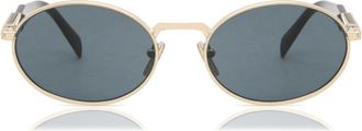 Prada PR 65ZS ZVN09T Womens Sunglasses Gold Size 55
