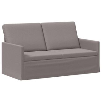 vidaXL Divano A 2 Posti Tortora 150 X 81 X 82 Cm Tessuto Vidaxl