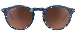 Serengeti Eyewear Raffaele Polarized SS041005 Womens Sunglasses Blue Size 48