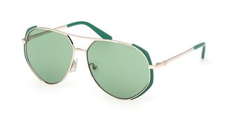 Guess GU00219 97N Womens Sunglasses Gold Size 59