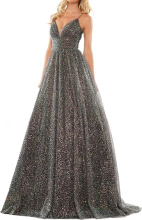 Colors Dress Kris Gown In Black