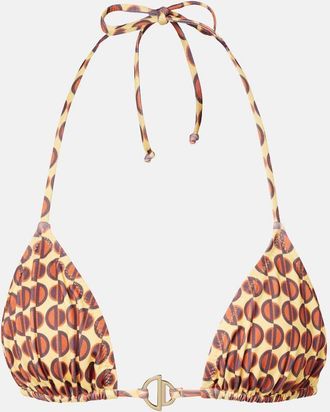 Bananhot Berry printed bikini top