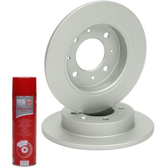 OEM Discos De Freno 2 Piezas ms Trasero Izquierdo Kia Cerato 1.5d-2.0d 04.04- 24011003341-set-ms