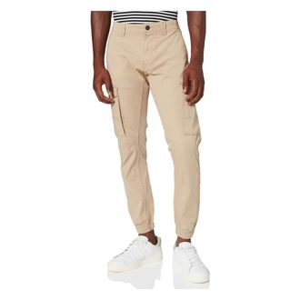 Jack & Jones Cargo Broek - Heren - Broeken - Beige - Maat: W27 L30