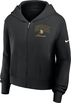 Nike Minnesota Vikings Primetime Nike Womens NFL Full-Zip Hoodie in Black | 035D00A9M-VM3