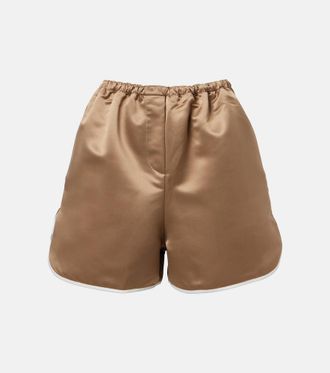 Frankie Shop Shorts Adia de sat&eacute;n