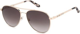 Juicy Couture JU 643/G/S Asian Fit DDB/HA Womens Sunglasses Gold Size 59