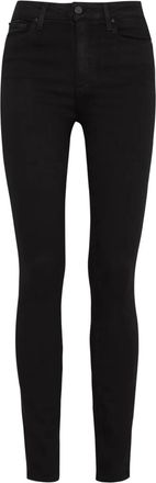 Paige ultra skinny jeans a vita alta Margot - Nero