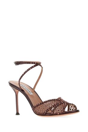 Aquazzura Melanzana Sandal - Brown