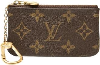 Louis Vuitton Pre-owned Portemonnee - Dames - Vintage Accessoires - Bruin - ONE Size - Vintage