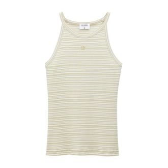 Filippa K Dames, Tops, Beige, Maat: L Katoen