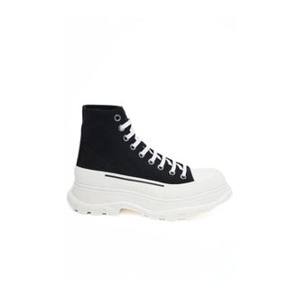 Alexander McQueen Alexander McQueen, Sneakers, male, Black, Size: 6 US Slippers