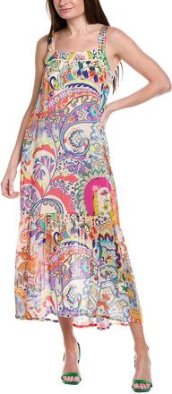 Johnny Was Finley Midi Dress