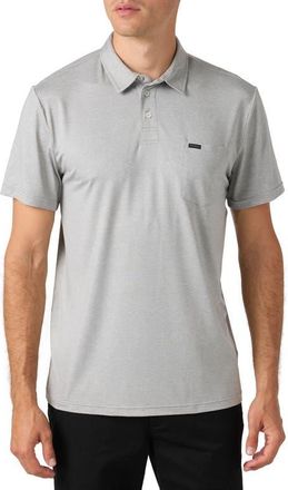 O'Neill TRVLR UPF Performance Polo in Heather Grey at Nordstrom, Size Medium
