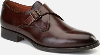 base Mens Faraday Single Monk Shoes - Brown - Size: 12