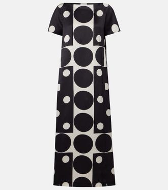 Dries Van Noten Polka-dot maxi dress