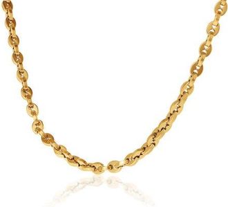 Lucky Brand Mens Gold-Tone Link 22 Chain Necklace, Polished Finish in Metallic Gold at Nordstrom