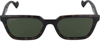 Gucci Gg1539S Zonnebril - Heren - Accessoires - Bruin - Maat: 55 MM