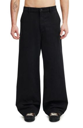 Cotton On Mens Super Baggy Pant in Black at Nordstrom, Size 34