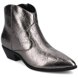 Journee Collection Womens Taliah Medium and Wide Width Western Ankle Booties