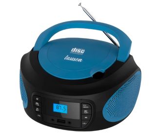 Lauson Lauson Llb793 Azul / Reproductor Radio Cd Con Altavoces Incorporados