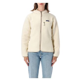 Patagonia Retro Pile Hoody - Dames - Fleece jassen - Beige - M - Polyester - Fitness