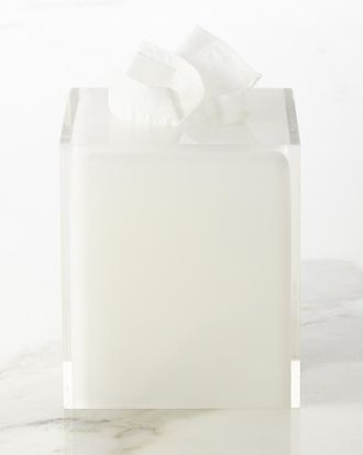 Jonathan Adler White Hollywood Tissue Box Cover