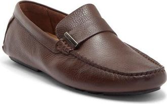 Nordstrom Matias Bit Driving Loafer in Brown Dark at Nordstrom, Size 10.5