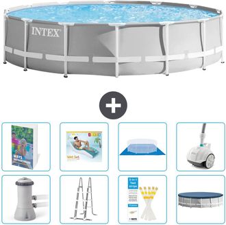 Intex Piscina Prism Frame Redonda - 427x107 Cm - 9-piezas S584